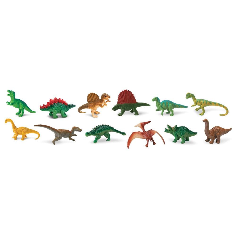 Figurki w tubie Safari Ltd – Dinozaury, 12 szt. – zdjęcie 2