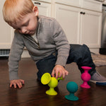 Grzechotki z przyssawkami Fat Brain Toy Co. – pipSquigz, 3 szt. – zdjęcie 3
