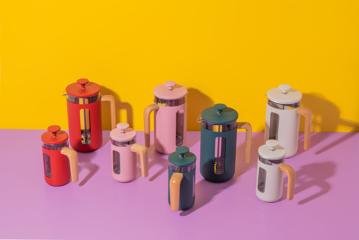 Zaparzacz do kawy French Press Pisa La Cafetière – czerwony, 1 l – aranżacja
