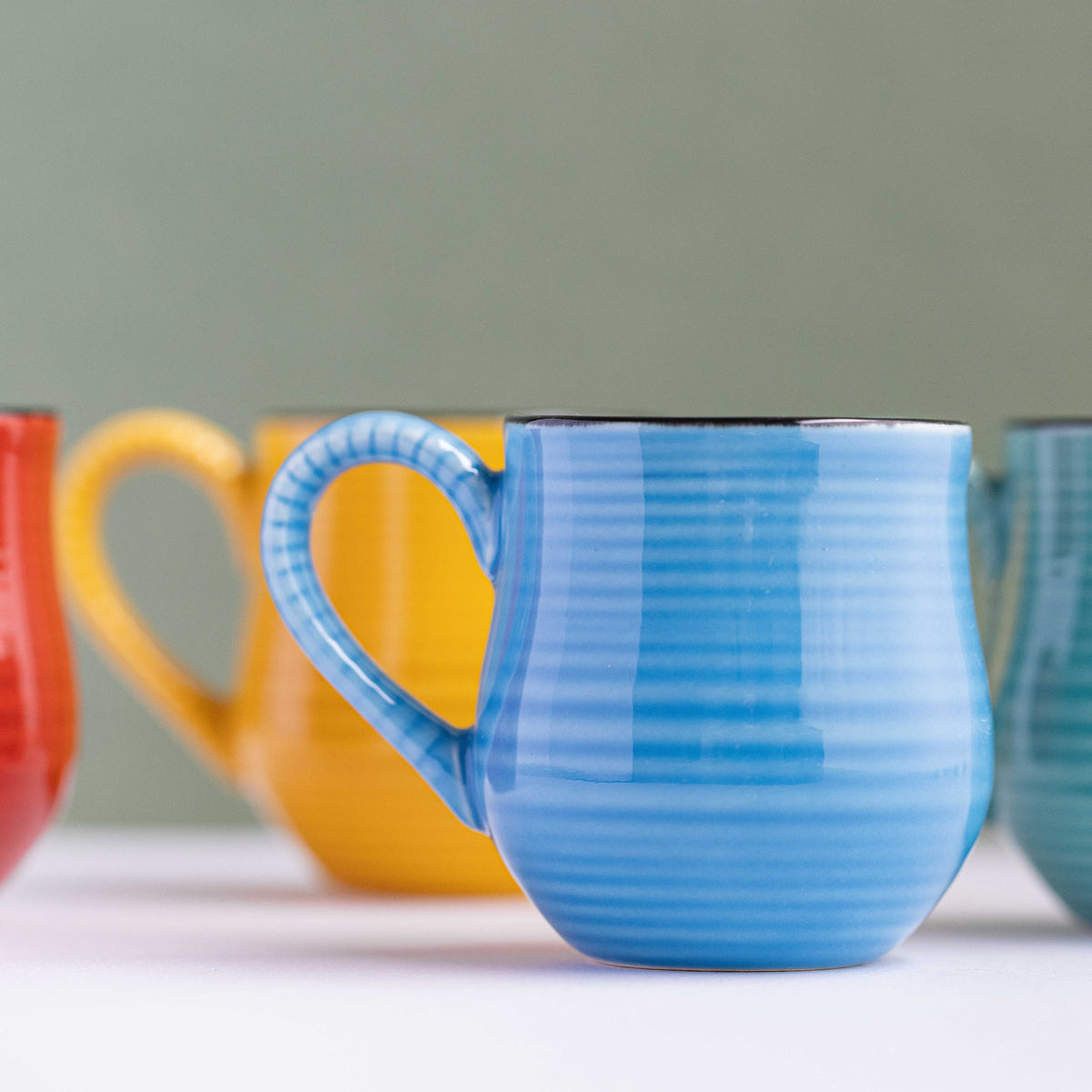 Kubki ceramiczne Mysa La Cafetière – 4 szt., 100 ml – aranżacja