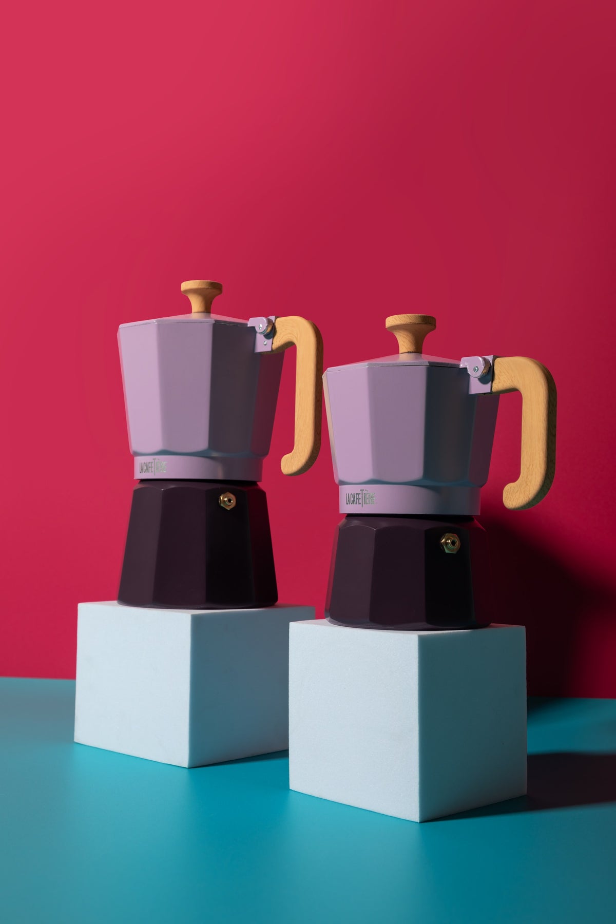 Kawiarka Venice La Cafetière – fioletowa, 3 filiżanki (150 ml) – aranżacja