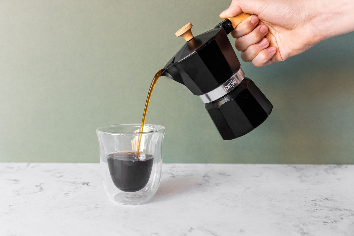 Kawiarka Venice La Cafetière – czarna, 150 ml – aranżacja
