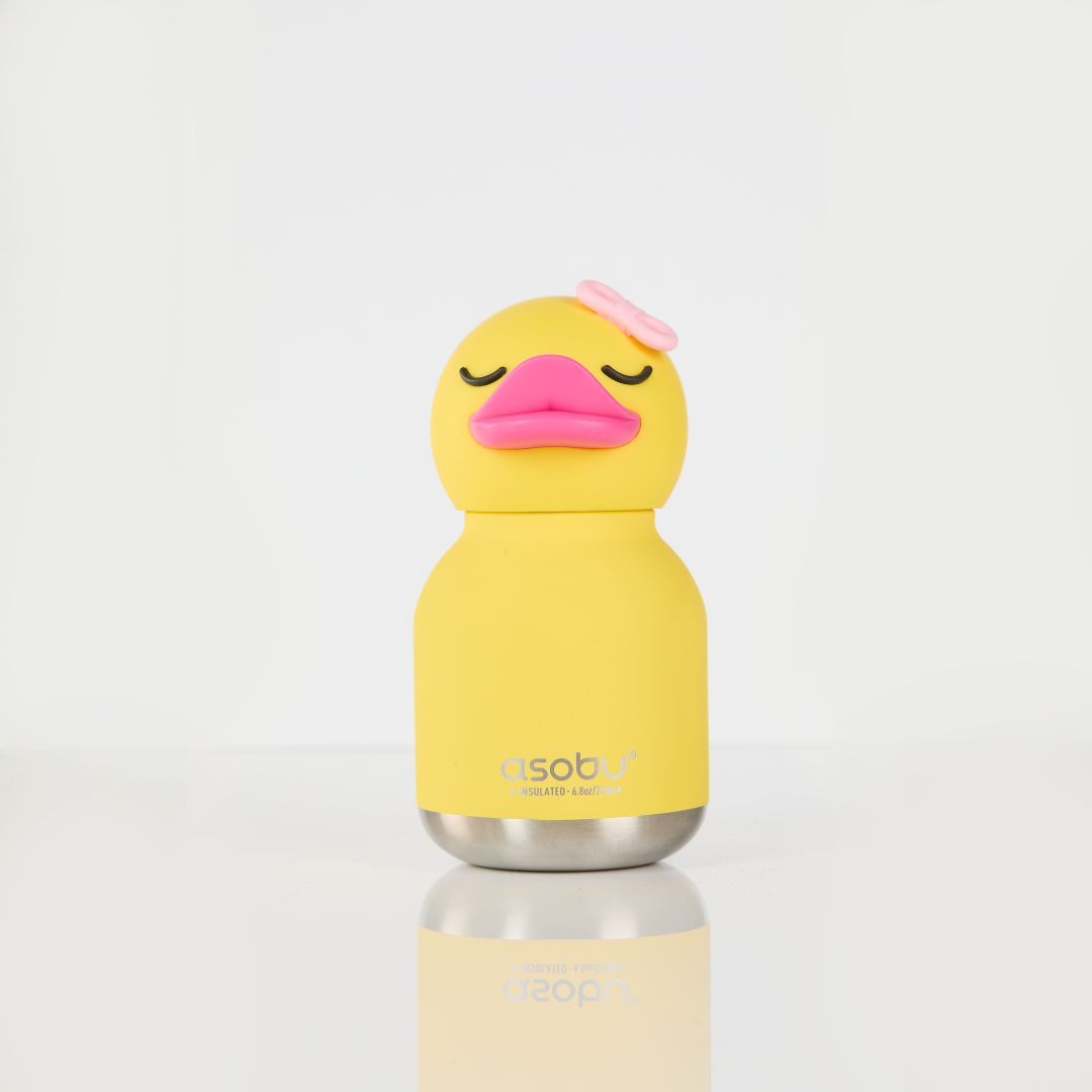 Butelka termiczna Mini Bestie Asobu – Kaczuszka 200 ml – zdjęcie 1