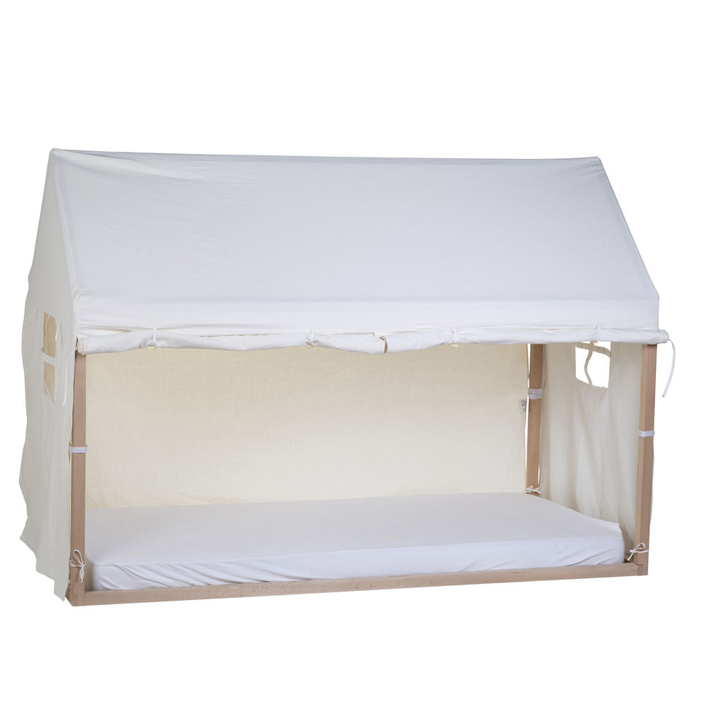 Childhome Pokrowiec do ramy Tipi Domek 90 x 200 cm White