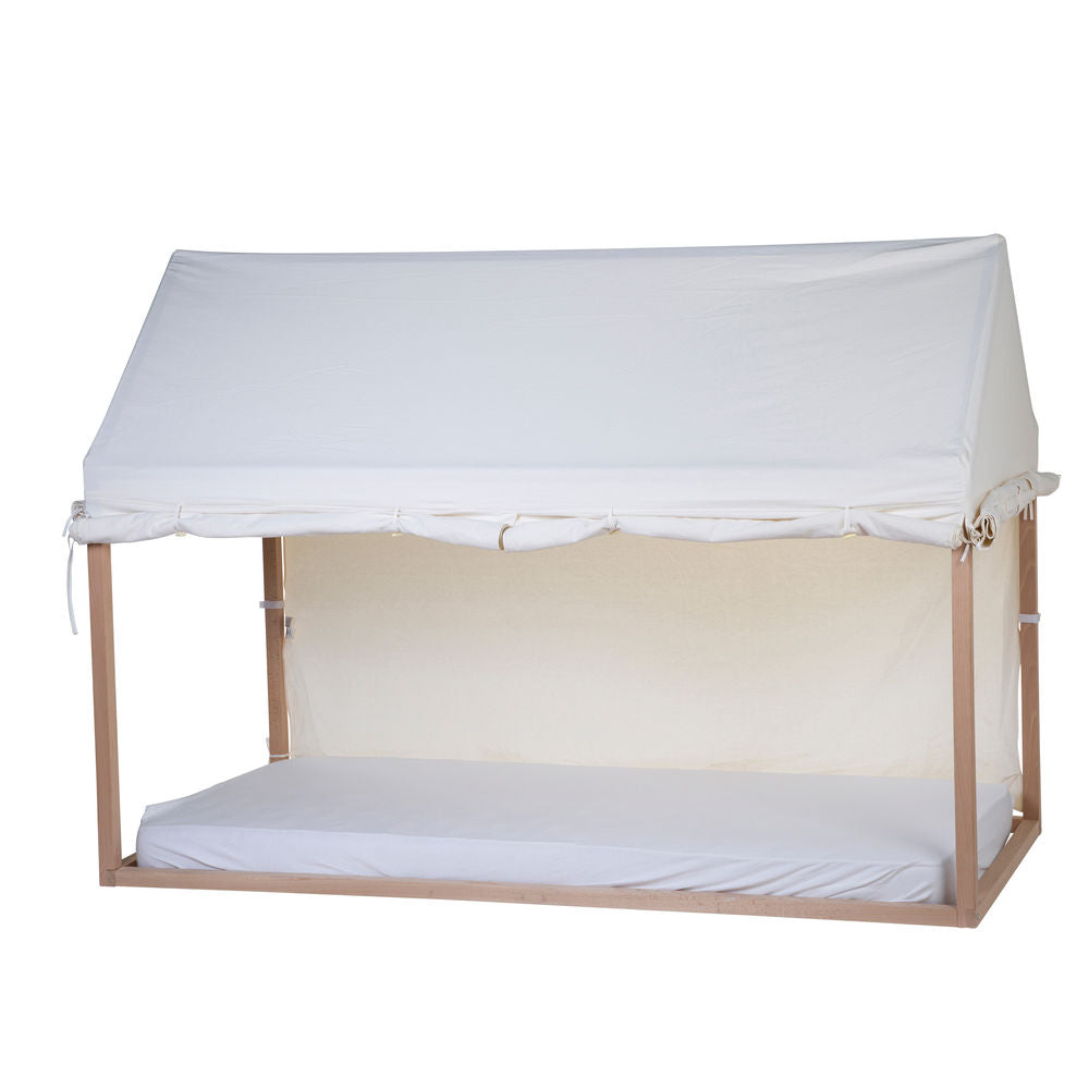 Childhome Pokrowiec do ramy Tipi Domek 90 x 200 cm White