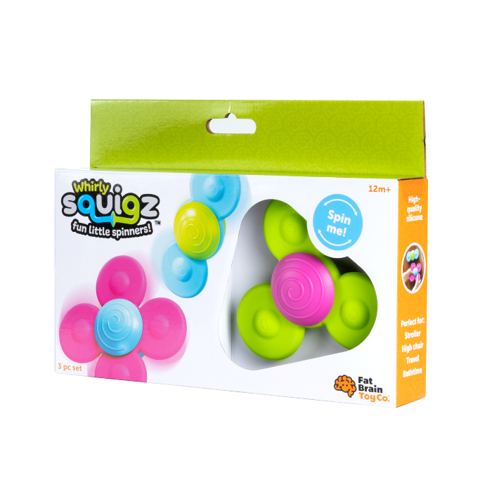 Wirujące przyssawki Fat Brain Toy Co. – Whirly Squigz, 3 szt. – zdjęcie 10
