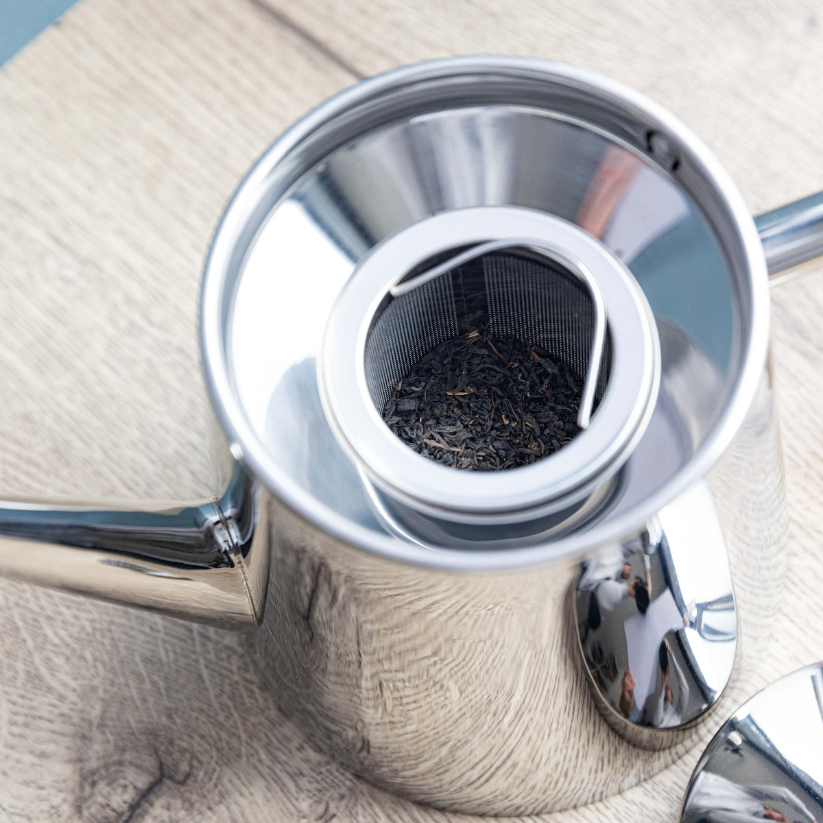 Dzbanek z zaparzaczem La Cafetière – srebrny, 1,5 l – aranżacja