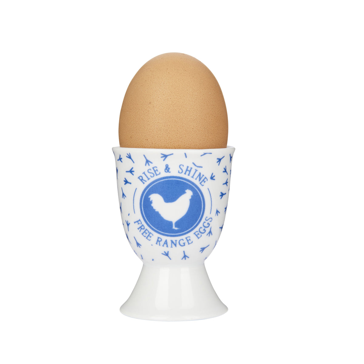 Kieliszki na jajko Traditional Blue Hen Kitchen Craft – zestaw 4 szt. – aranżacja