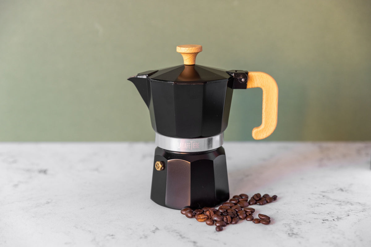 Kawiarka Venice La Cafetière – czarna, 150 ml – aranżacja