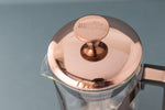 Zaparzacz do kawy French Press Roma La Cafetière – miedziany, 1 l – aranżacja