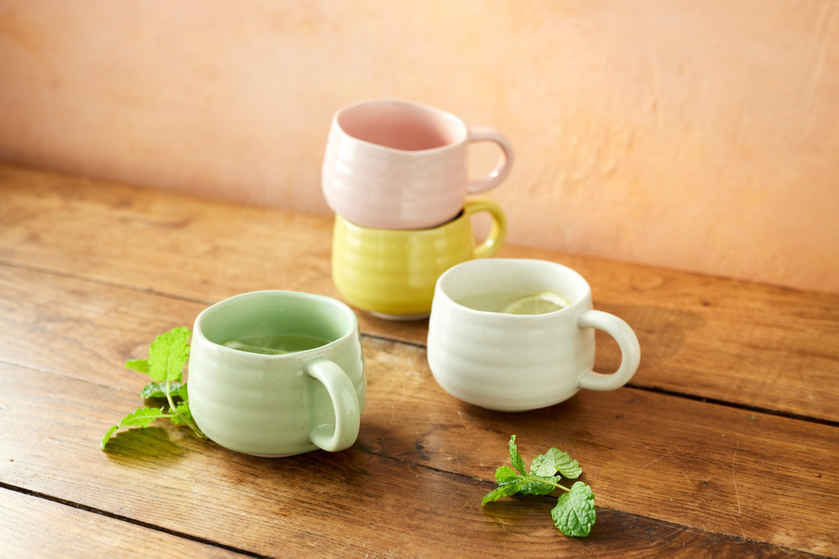 Kubek Big Love Jamie Oliver – pudrowy róż, 375 ml – aranżacja