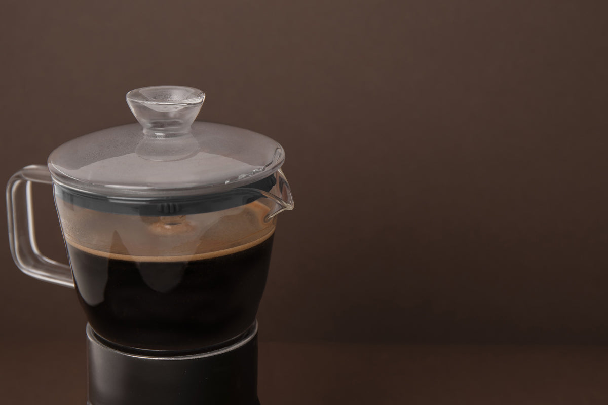 Szklana kawiarka Verona La Cafetière – czarna, 290 ml – aranżacja