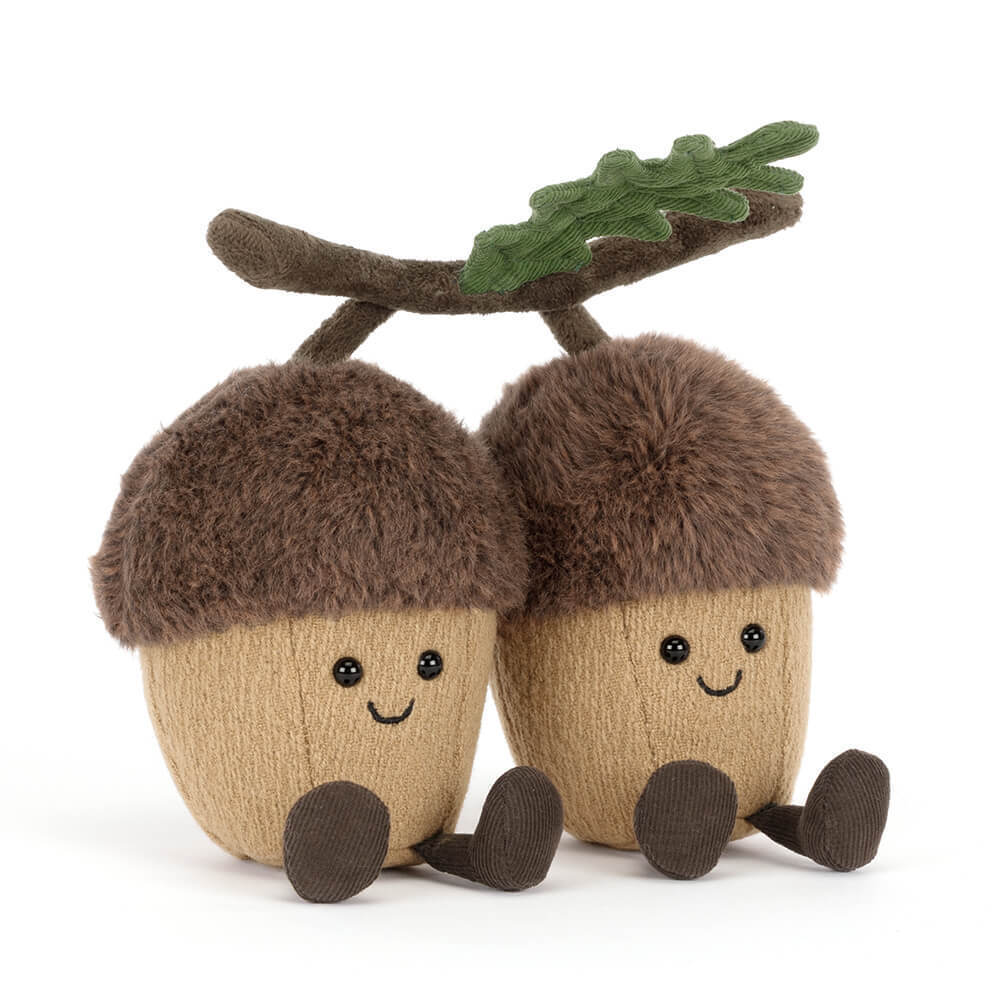 Maskotka Jellycat Amuseables – Żołędzie Ort & Tum 18 cm