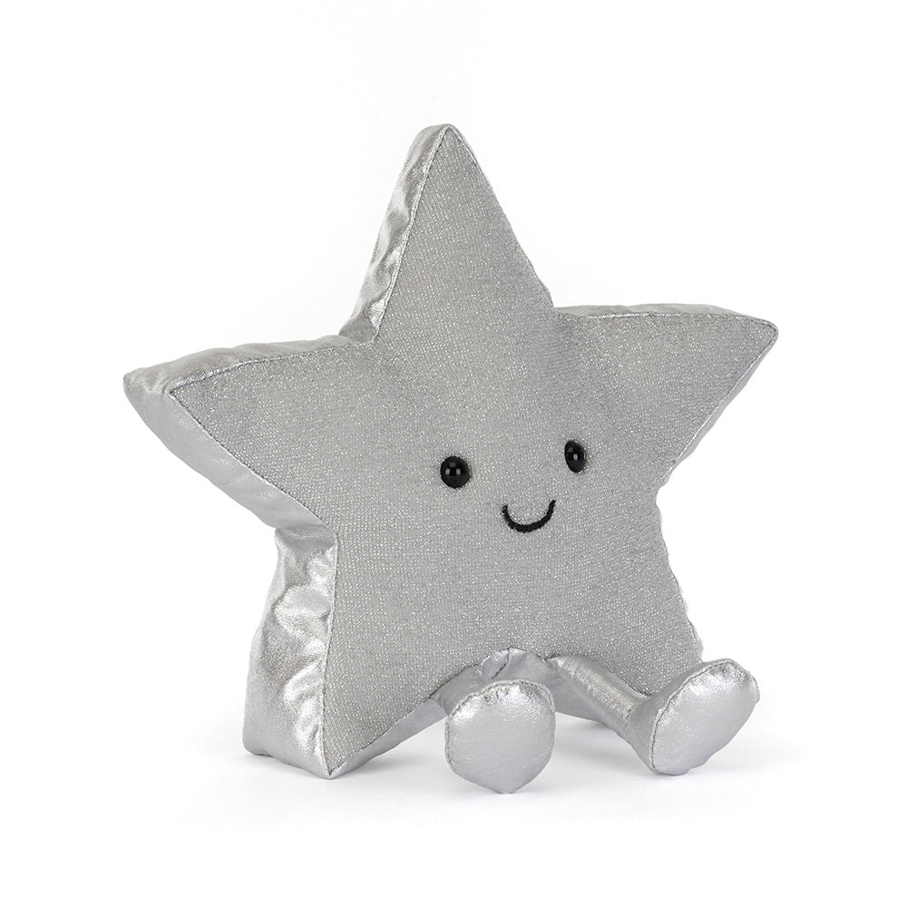 Maskotka Jellycat Amuseables – Srebrna Gwiazdka 17 cm