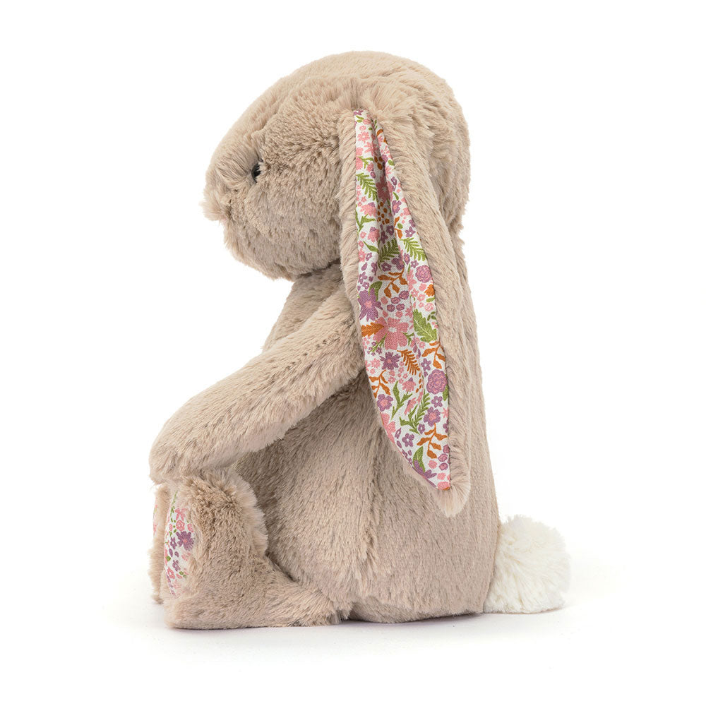 Króliczek Petal Jellycat – zdjęcie modelu z boku