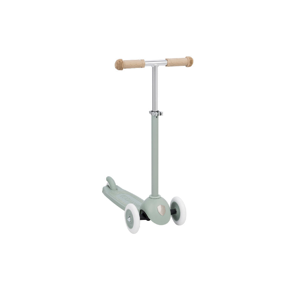 Banwood Hulajnoga ECO z koszykiem Pin & Ride Clay