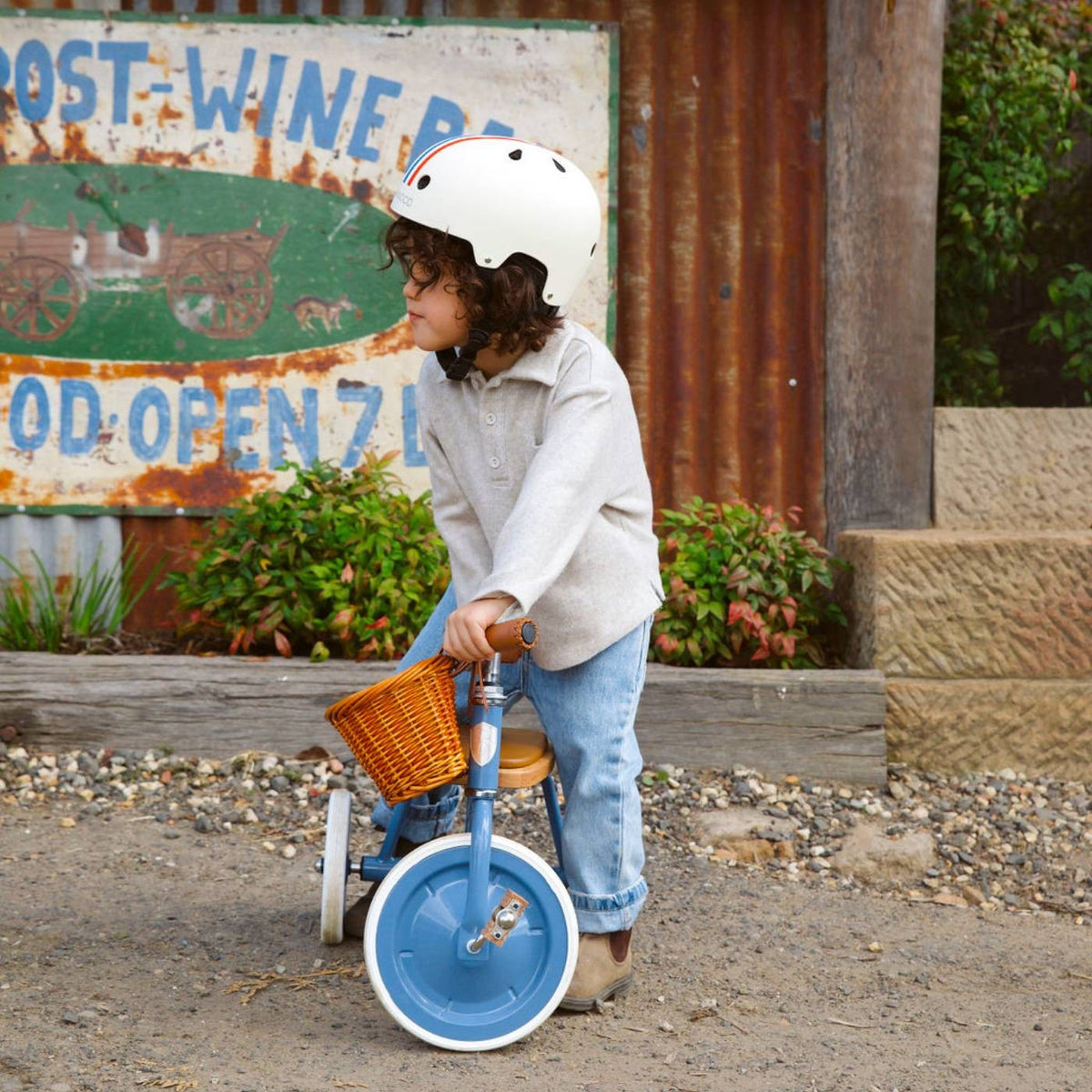 Banwood Rowerek trójkołowy Trike Blue – zdjęcie aranżacyjne