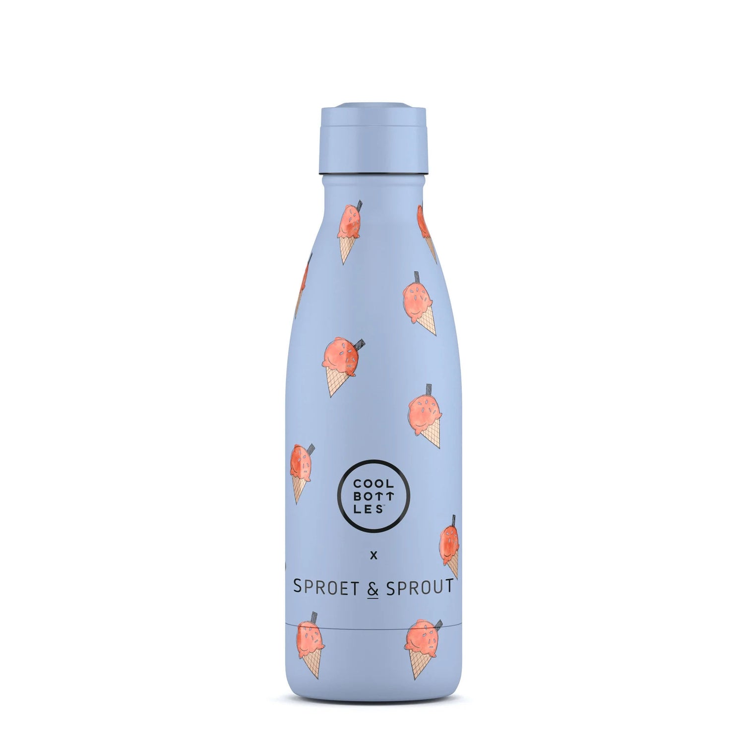 Cool Bottles Butelka termiczna Kids 350 ml SPRT& Blue Scoop
