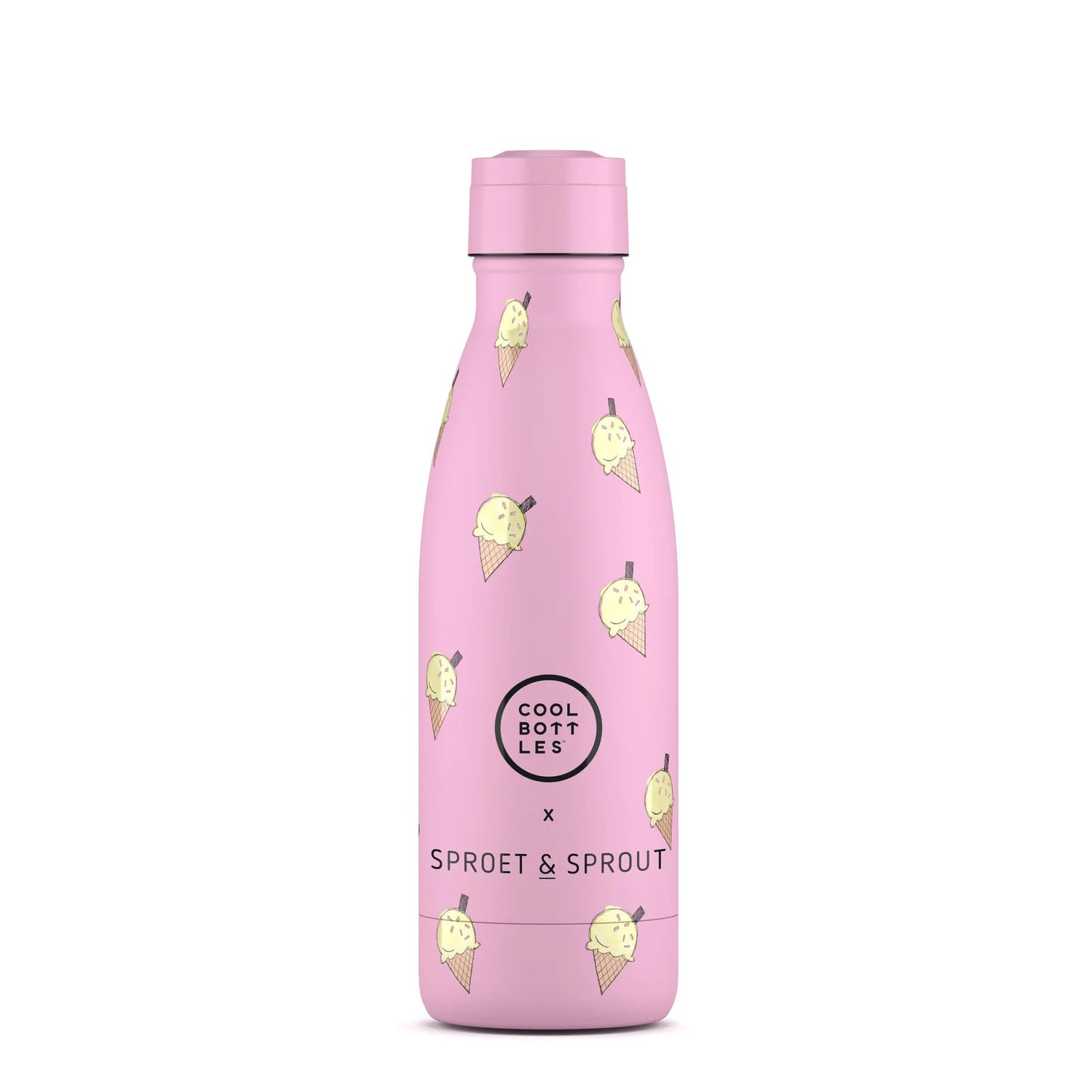 Cool Bottles Butelka termiczna Kids 350 ml SPRT& Pink Scoop