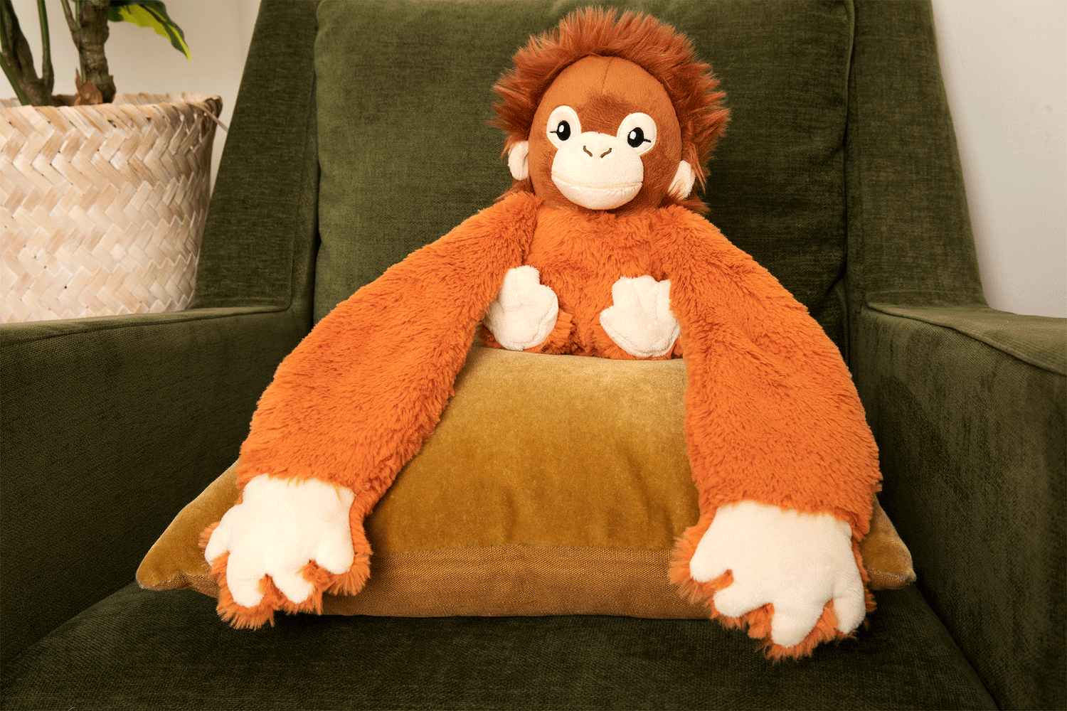 Pluszak obciążeniowy Hugimals – Orangutan Ollie – zdjęcie 2