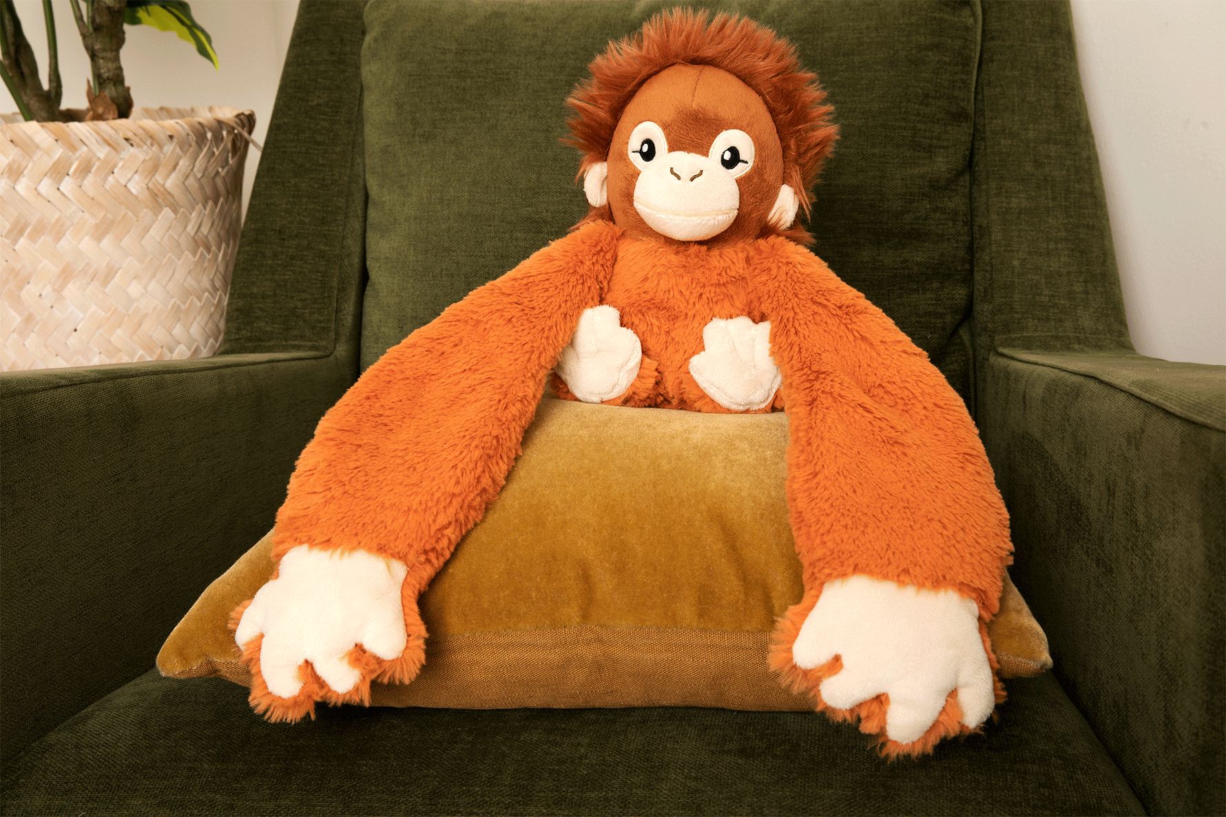 Pluszak obciążeniowy Hugimals – Orangutan Ollie – zdjęcie 2