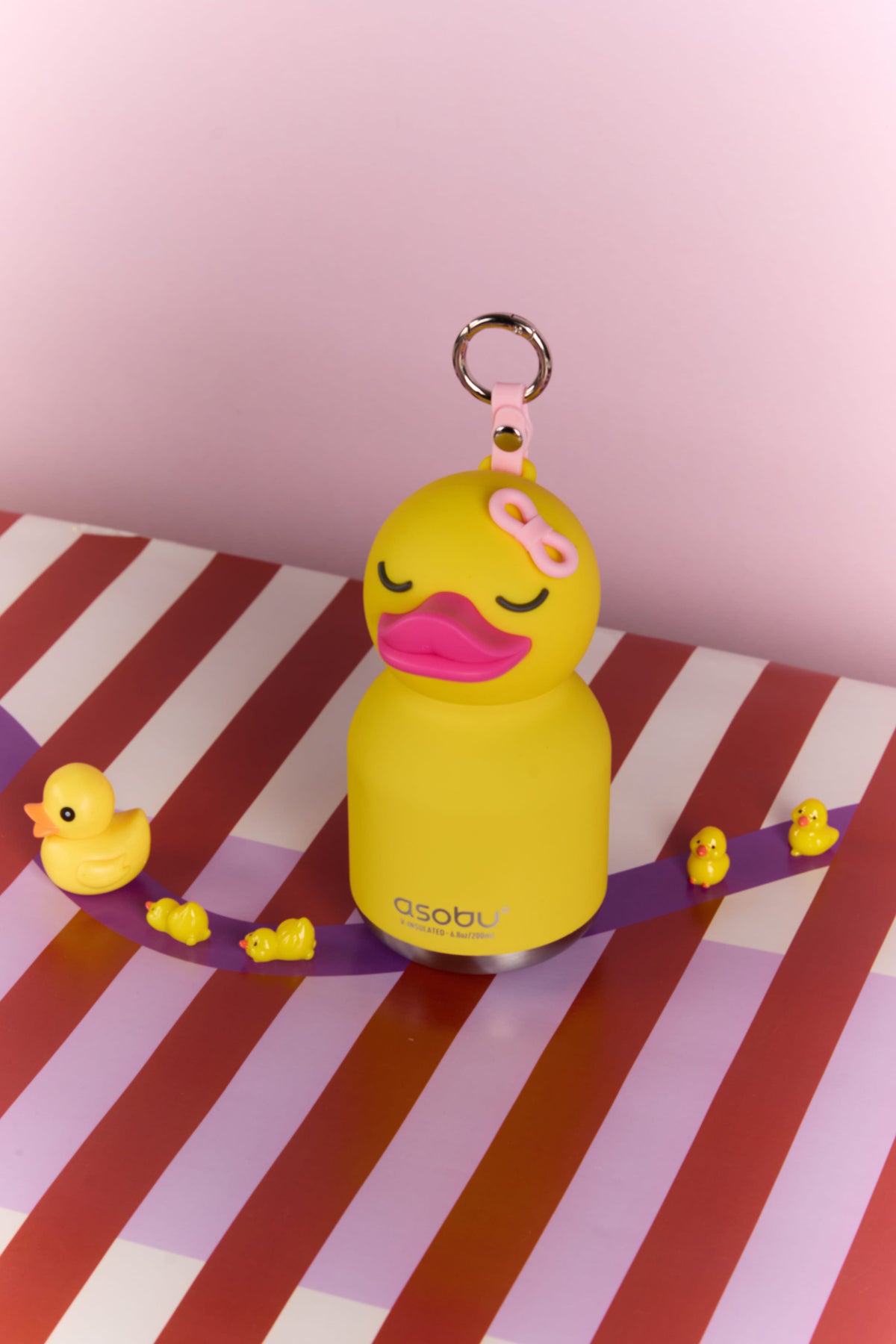 Butelka termiczna Mini Bestie Asobu – Kaczuszka 200 ml – zdjęcie 3