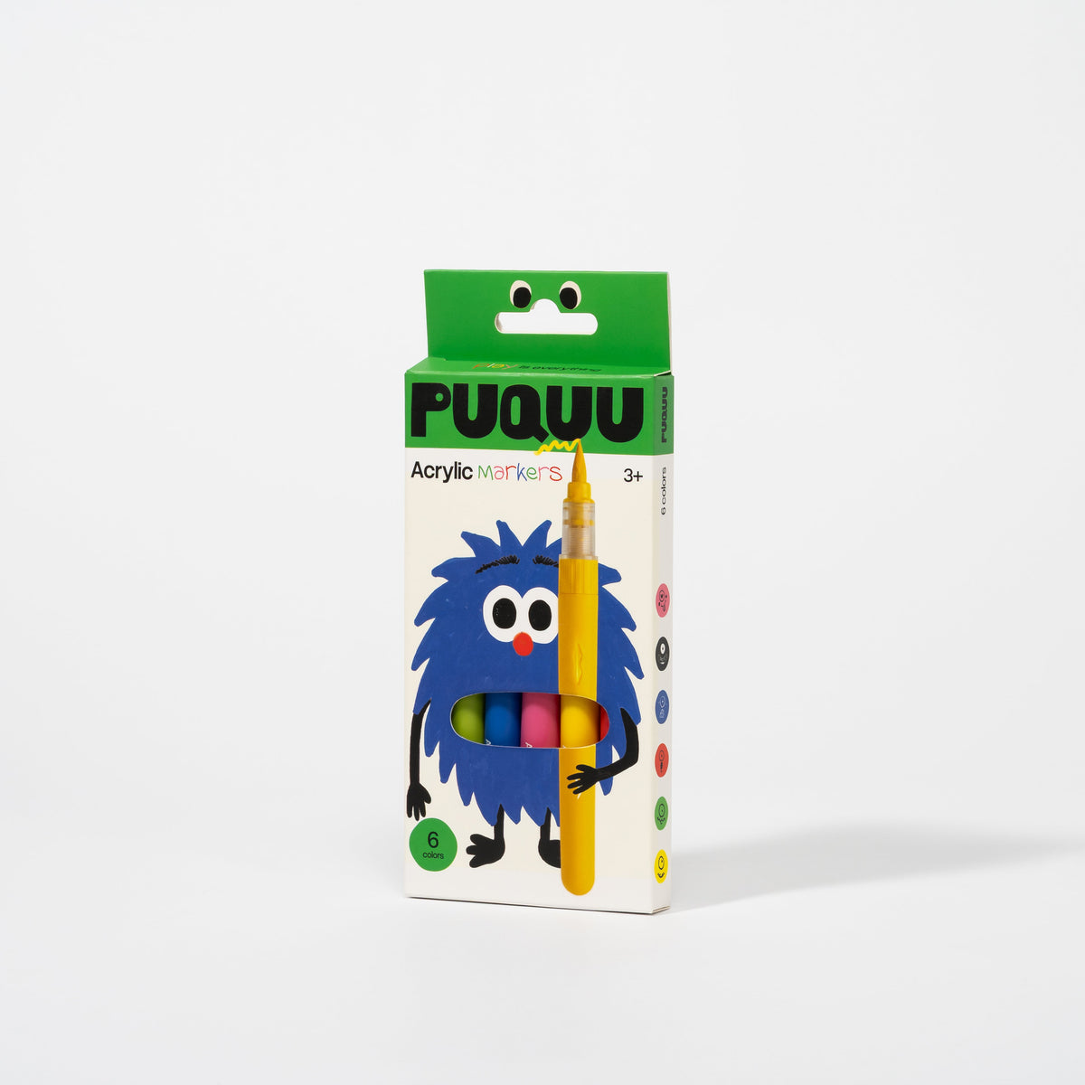Markery akrylowe PUQUU - 6 kolorów – zdjęcie 1