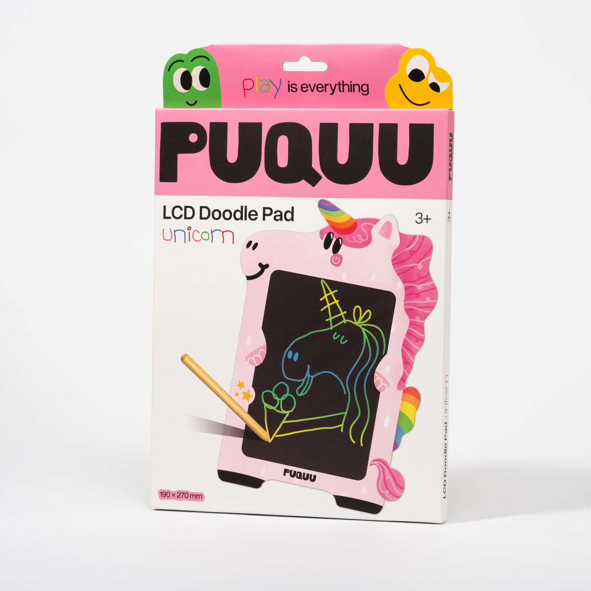 Tablet LCD do rysowania PUQUU - Jednorożec – zdjęcie 1