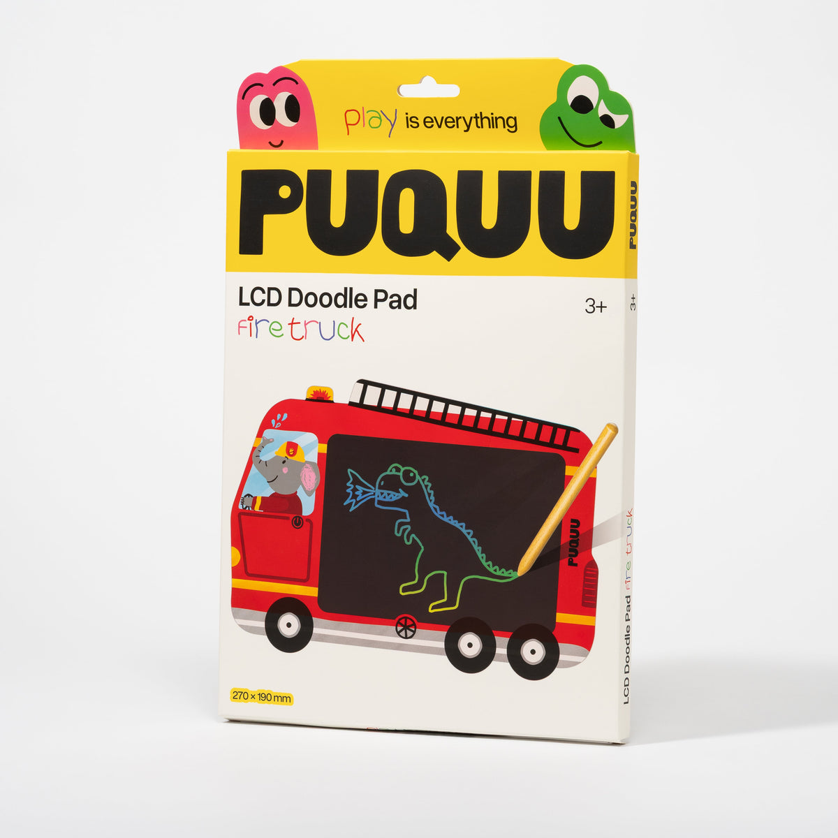 Tablet LCD do rysowania PUQUU - Wóz Strażacki – zdjęcie 1