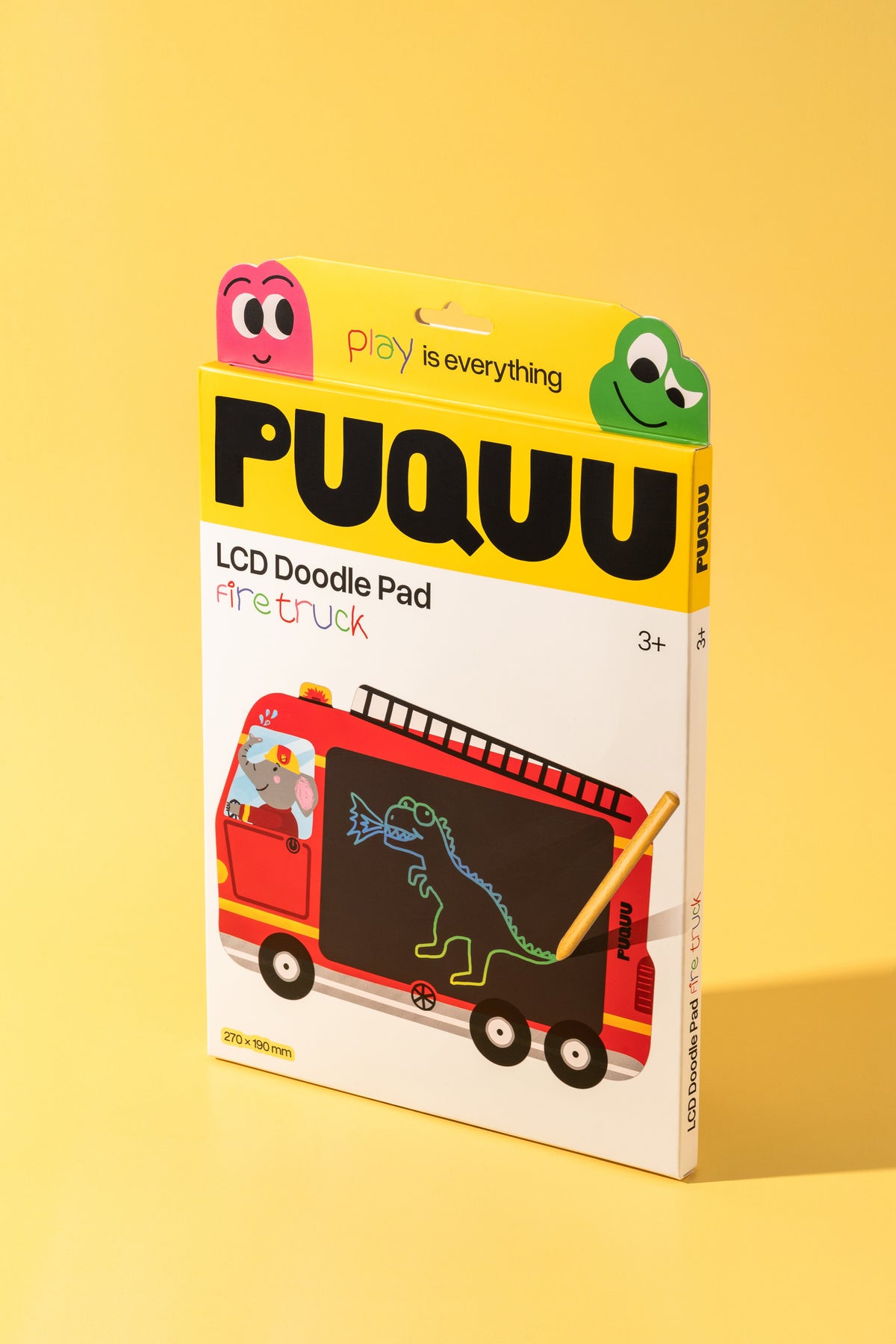 Tablet LCD do rysowania PUQUU - Wóz Strażacki – zdjęcie 2