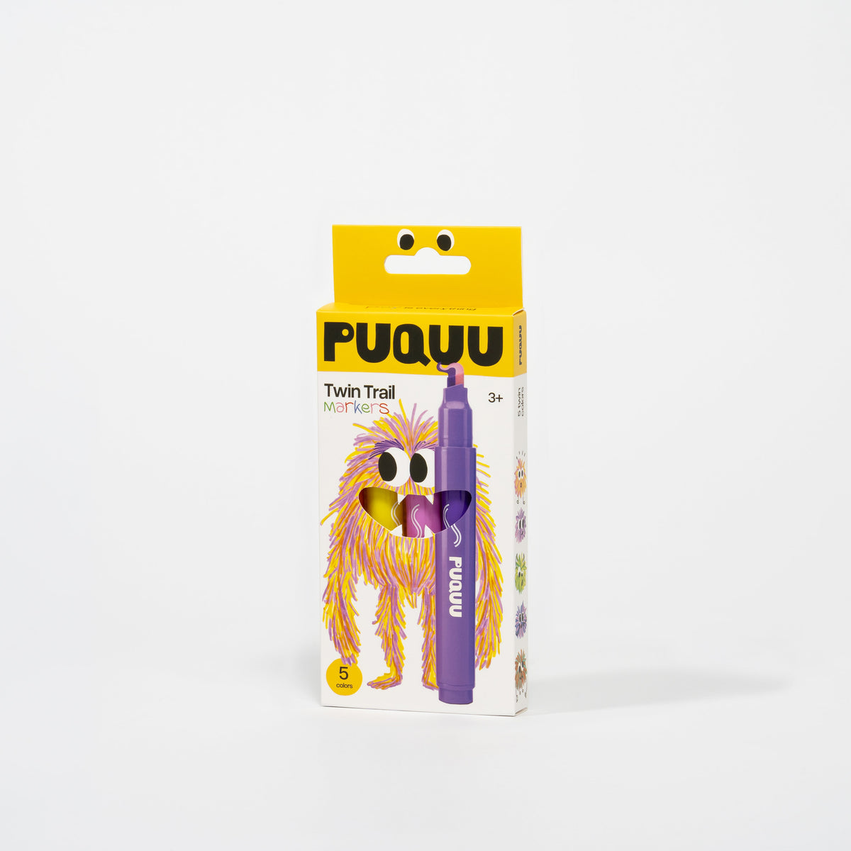 Markery dwukolorowe PUQUU - 5 kolorów – zdjęcie 1