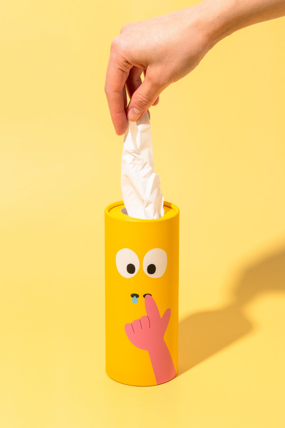 Chusteczki PUQUU Sneezy - żółte – zdjęcie 4