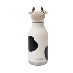 Butelka termiczna ze słomką Bestie Asobu – Krowa 460 ml