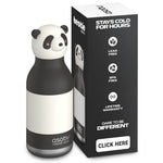 Butelka termiczna ze słomką Bestie Asobu – Panda 460 ml – zdjęcie 8