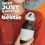Butelka termiczna ze słomką Bestie Asobu – Panda 460 ml – zdjęcie 7