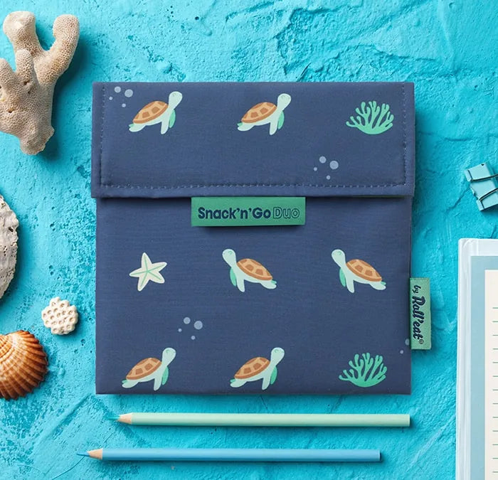 Roll'eat Snack'n'Go Duo Animals Turtle