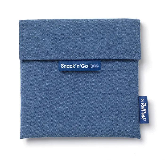 Roll'eat Snack'n'Go Duo Nature Denim
