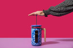 Zaparzacz do kawy French Press Pisa La Cafetière – Blu Fiorato, 8 filiżanek – aranżacja