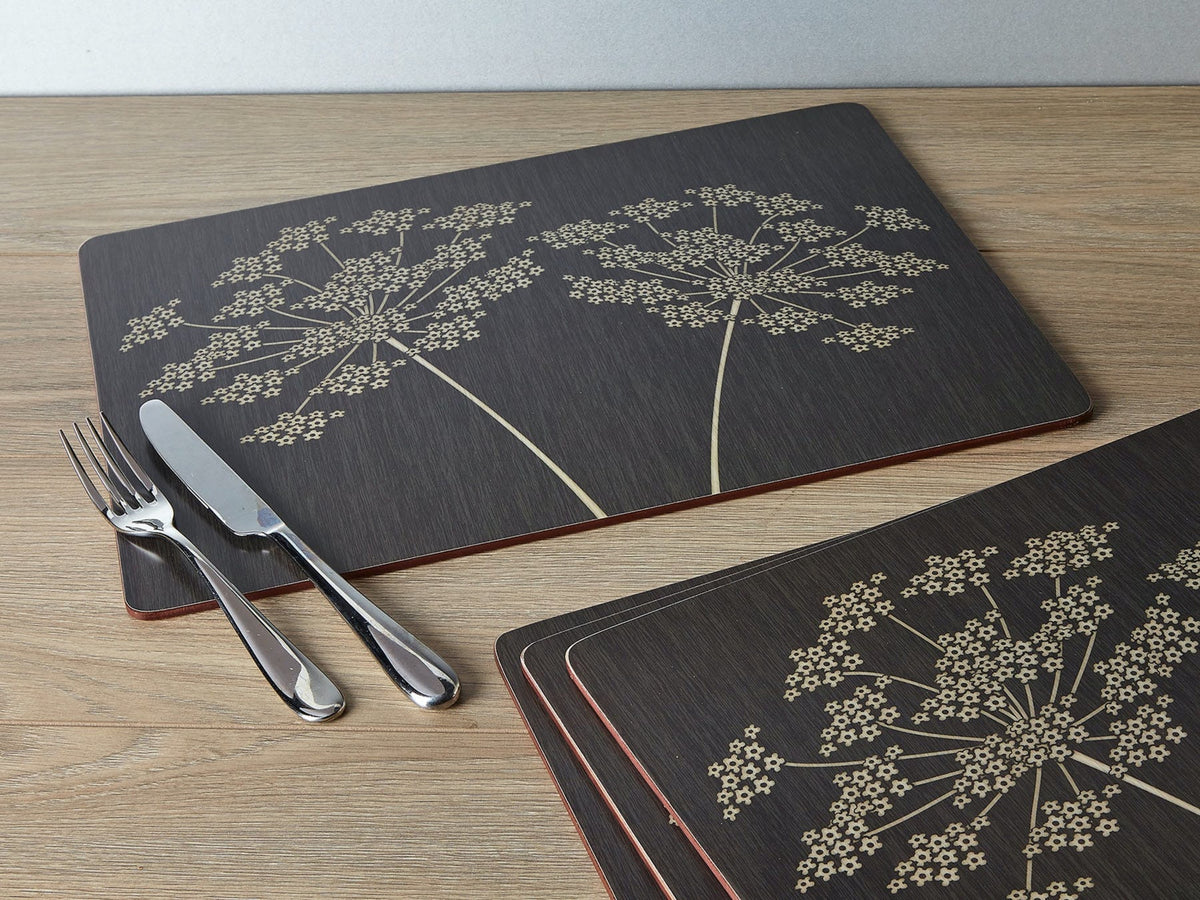 Podkładki korkowe Polne Kwiaty Kitchen Craft – pod talerze, 4 szt. – aranżacja