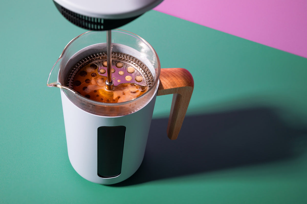 Zaparzacz do kawy French Press Pisa La Cafetière – błękitny, 8 filiżanek – aranżacja