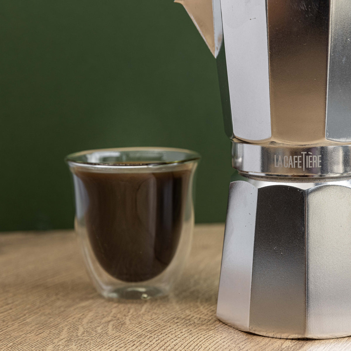 Kawiarka Venice La Cafetière – srebrna, 470 ml – aranżacja