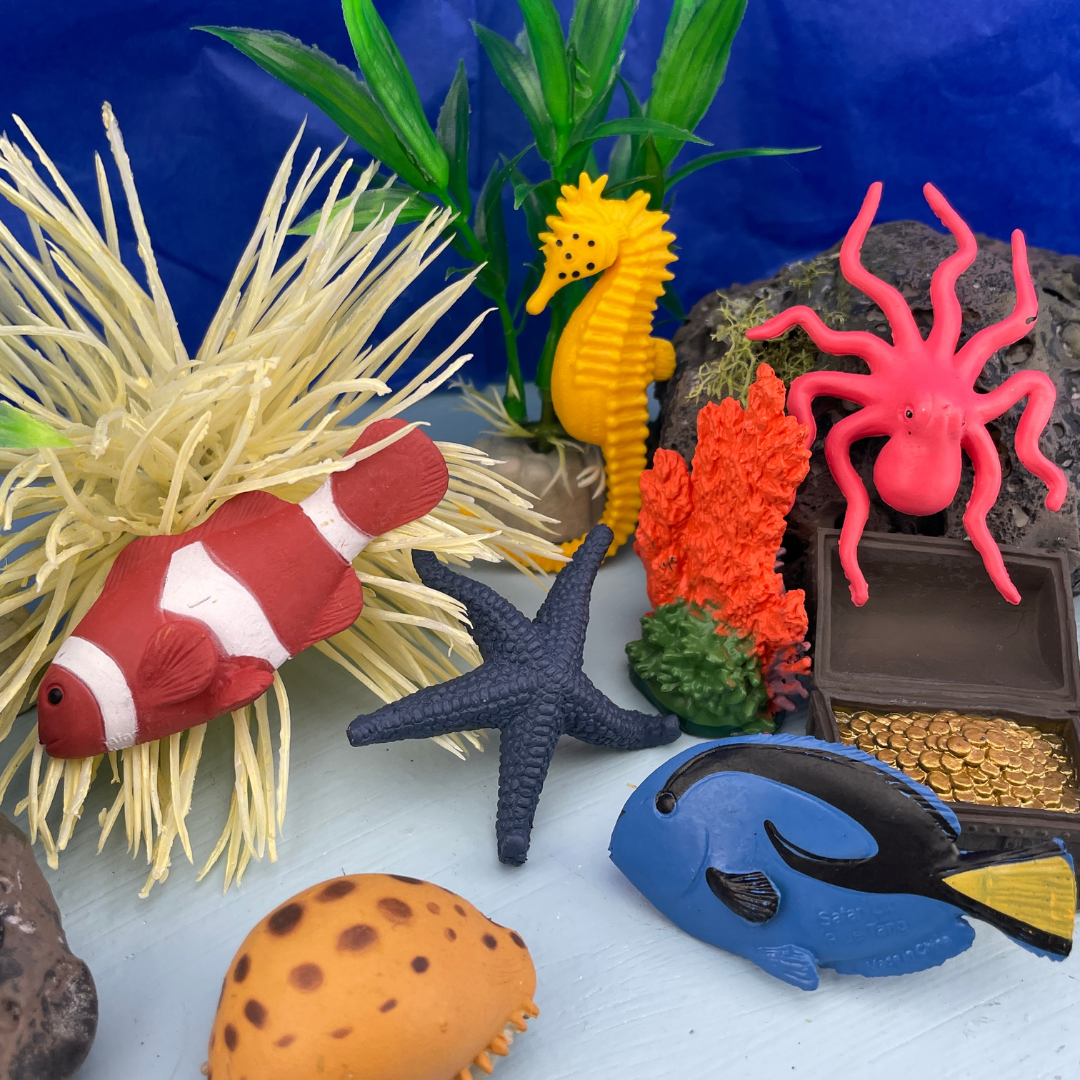 Figurki w tubie Safari Ltd – Rafa koralowa, 11 szt. – zdjęcie 7