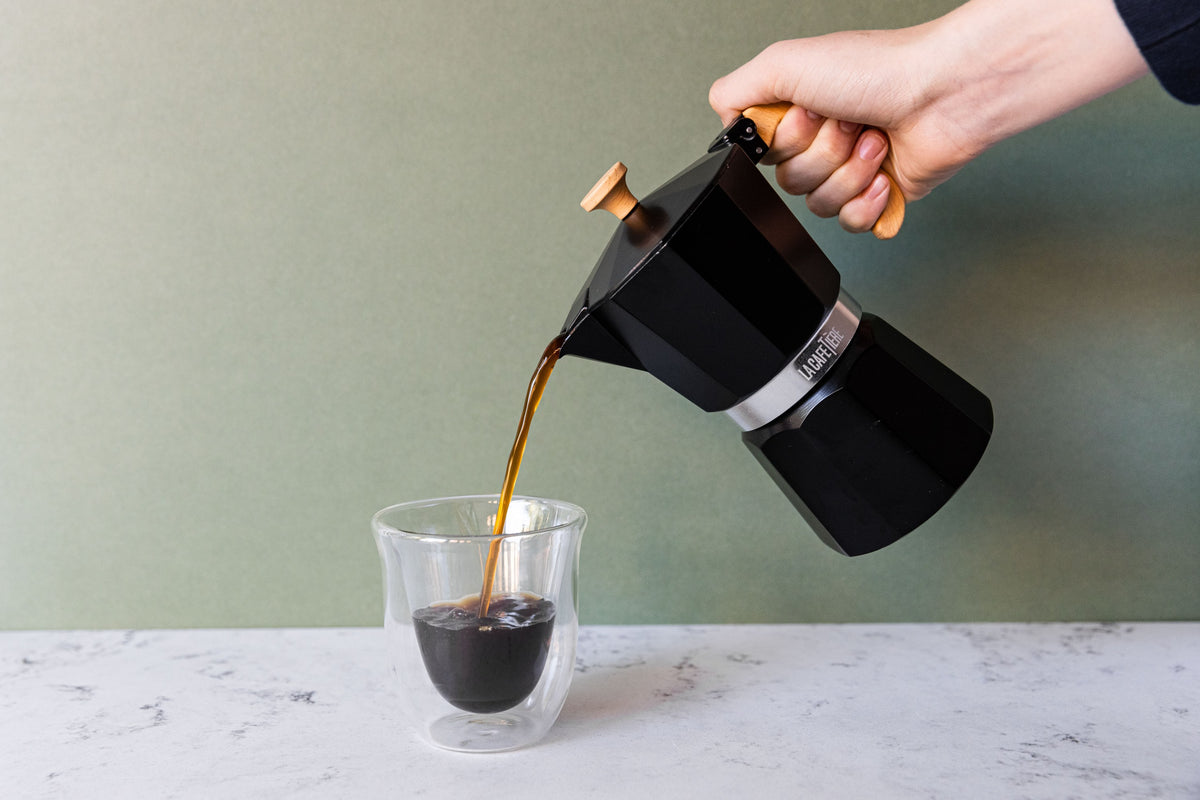 Kawiarka Venice La Cafetière – czarna, 290 ml – aranżacja
