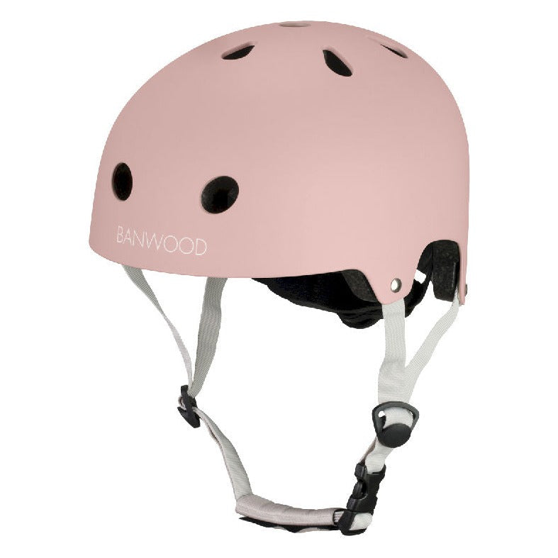 Banwood dziecięcy eco kask rowerowy Dusty Rose