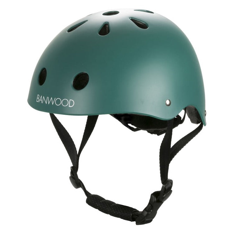 Banwood dziecięcy kask rowerowy green