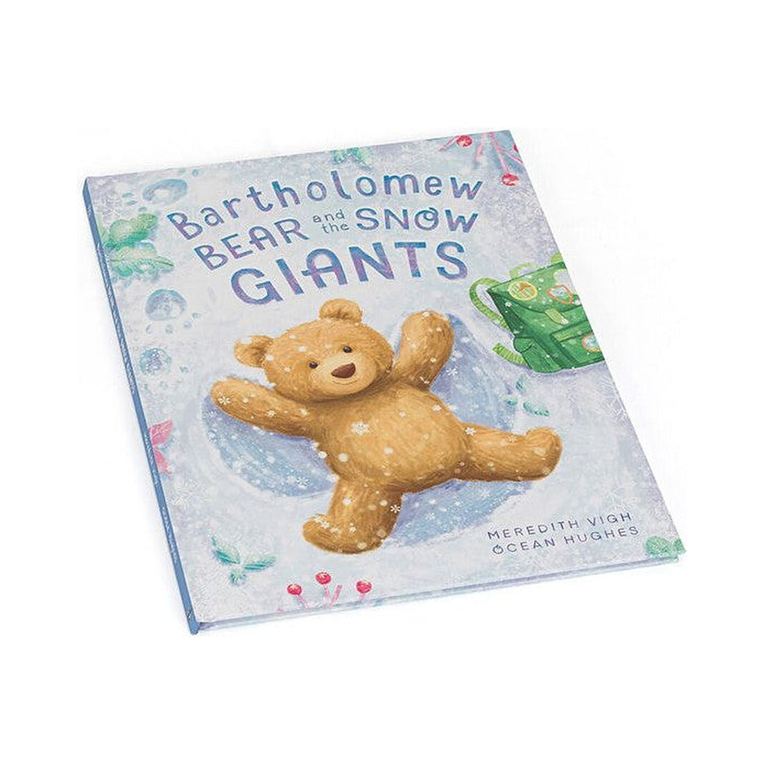 Książeczka Jellycat „Bartholomew Bear and the Snow Giants” (wydanie angielskie) – okładka, widok pod kątem