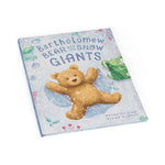 Książeczka Jellycat „Bartholomew Bear and the Snow Giants” (wydanie angielskie) – okładka, widok pod kątem