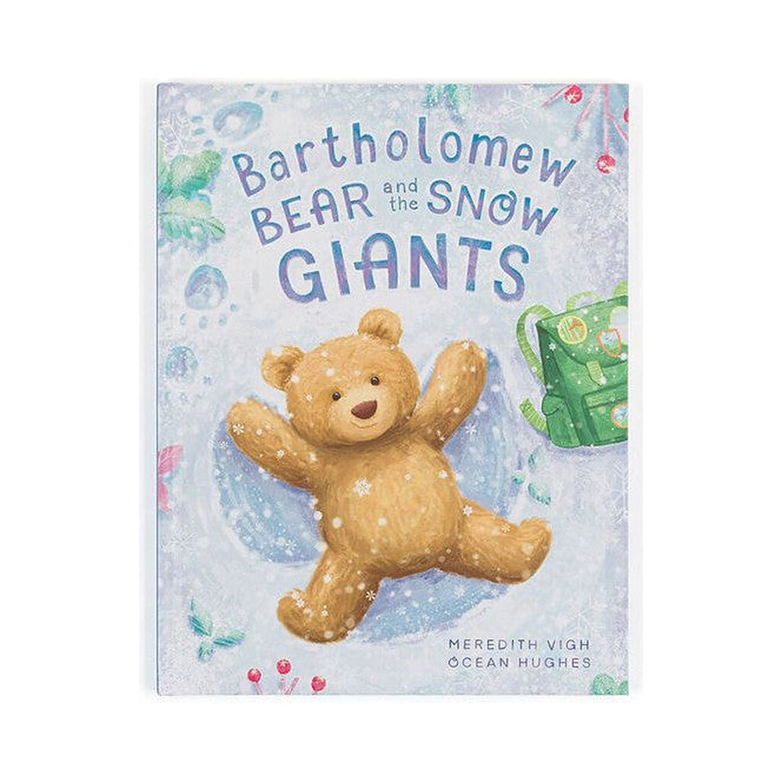 Książeczka Jellycat „Bartholomew Bear and the Snow Giants” – okładka z przodu