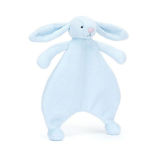 Kocyk-przytulanka Jellycat – Króliczek jasnoniebieski 27 cm