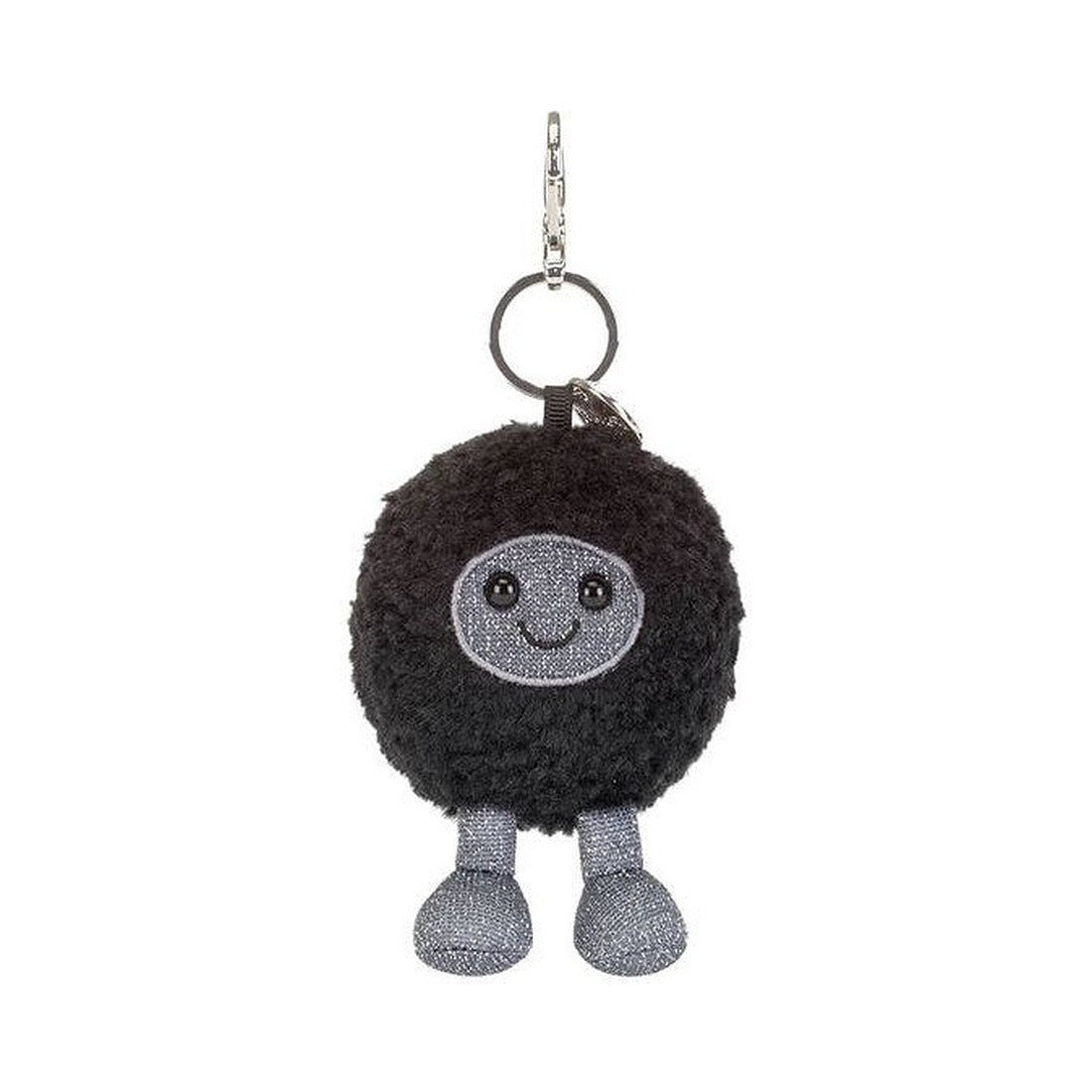 Breloczek Jellycat Amuseables Czarna Dziura z przodu, z karabińczykiem